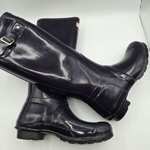Hunter Black Women's Winter & Rain Boots